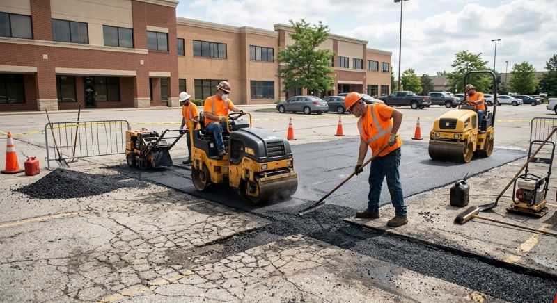 Commercial Paving Repair in Conway, AR